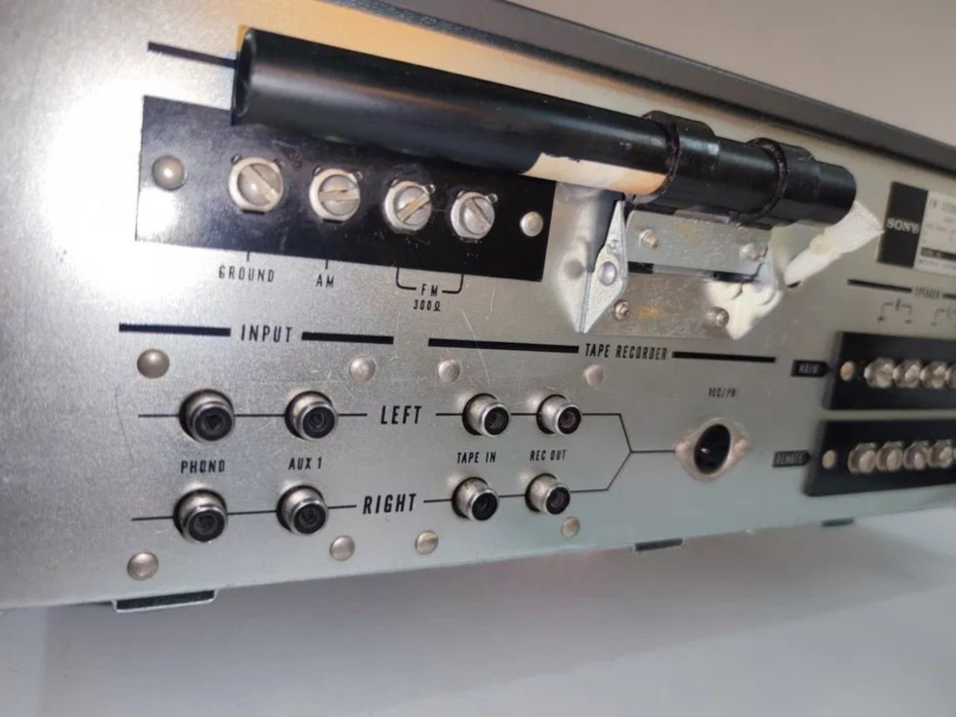 Amplificador sintonizador Sony str 6050 - Vintage ano 1971 - Vinyl Store Online
