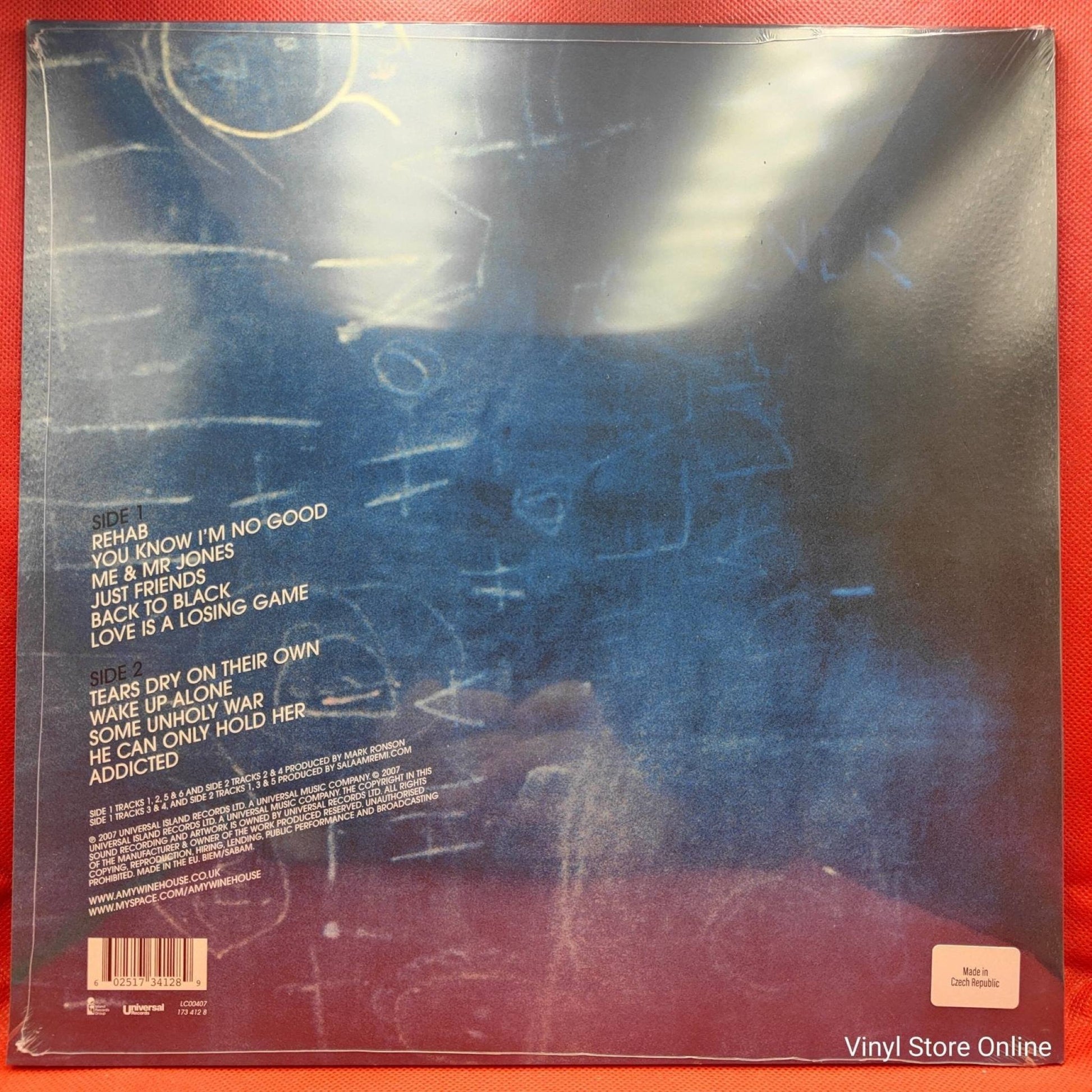 Amy Winehouse ‎– Back To Black - Vinyl Store Online