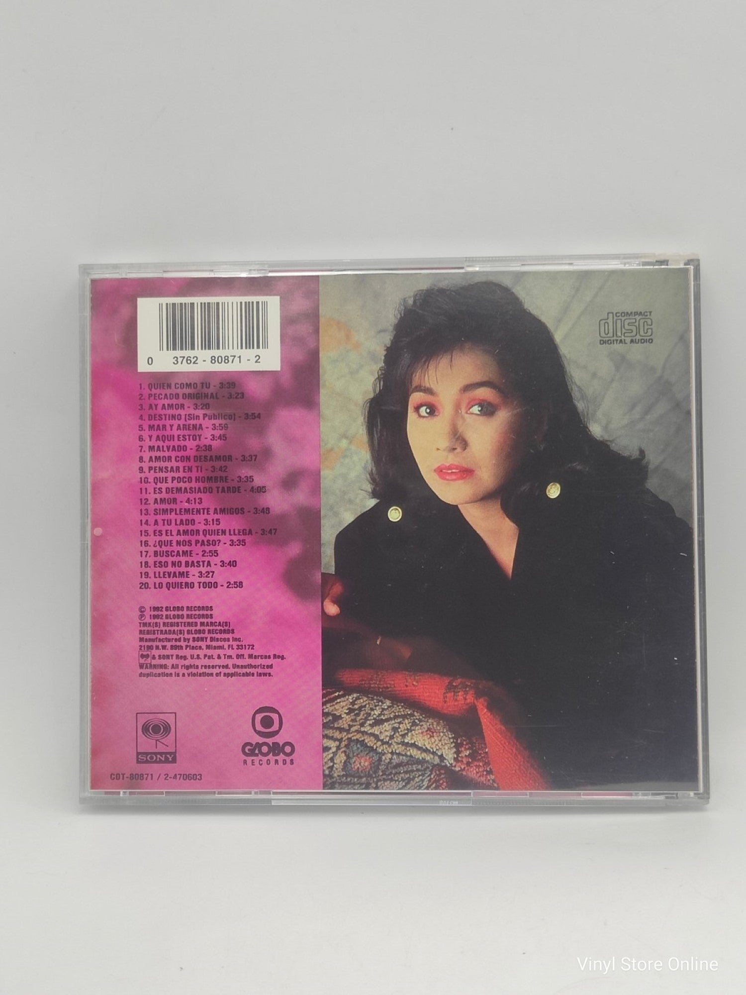 Ana Gabriel ‎– The Best - Vinyl Store Online