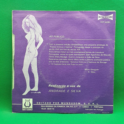 Andrade E Silva ‎– Poesia Erótica E Sátirica - Vinyl Store Online