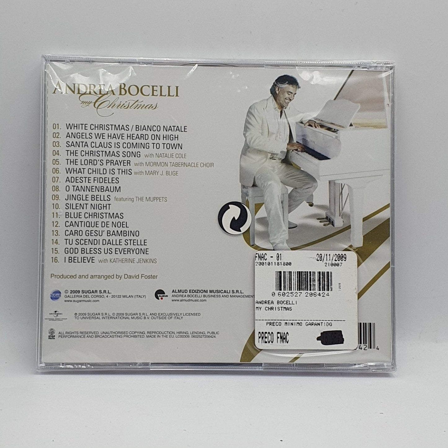 Andrea Bocelli ‎– My Christmas - Vinyl Store Online
