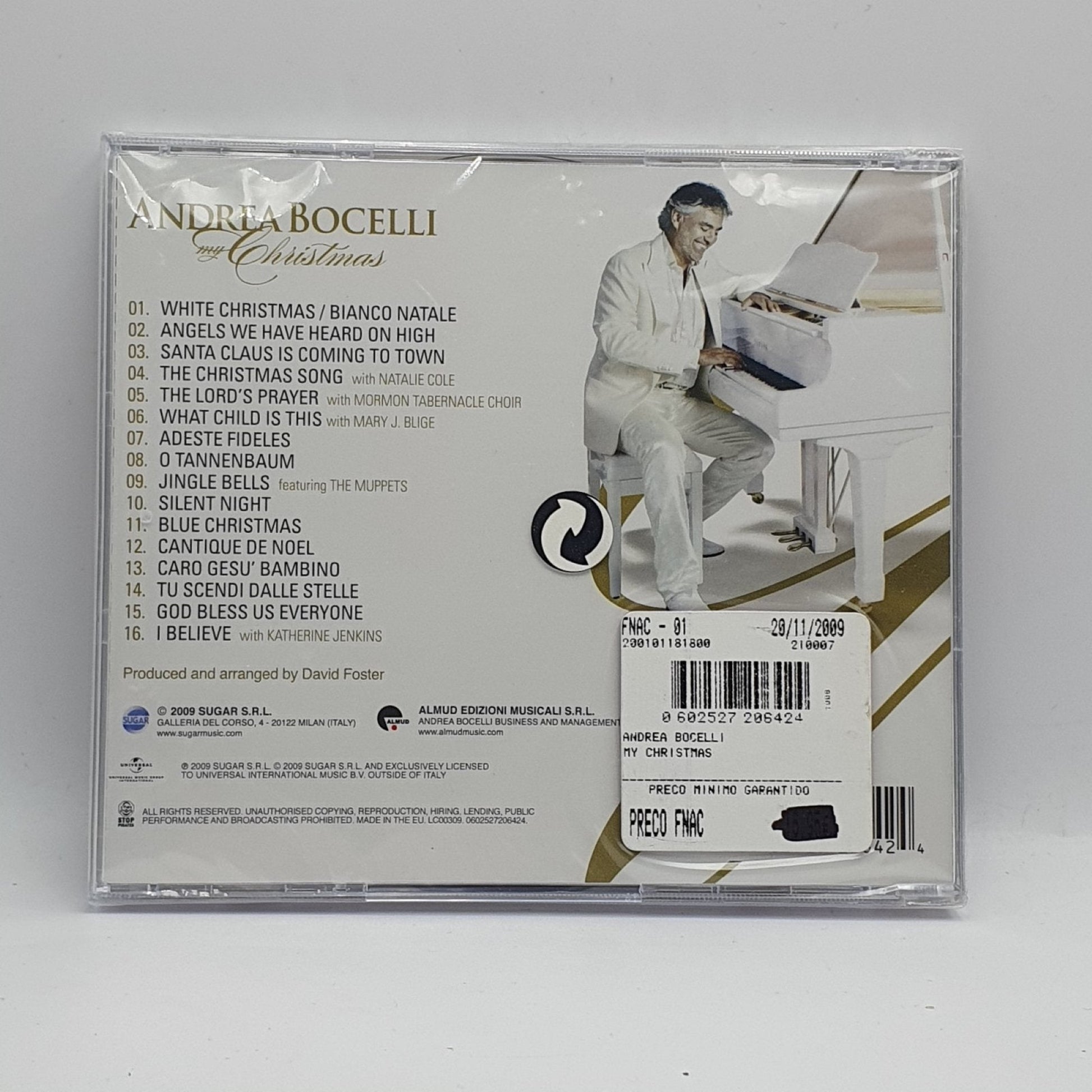 Andrea Bocelli ‎– My Christmas - Vinyl Store Online