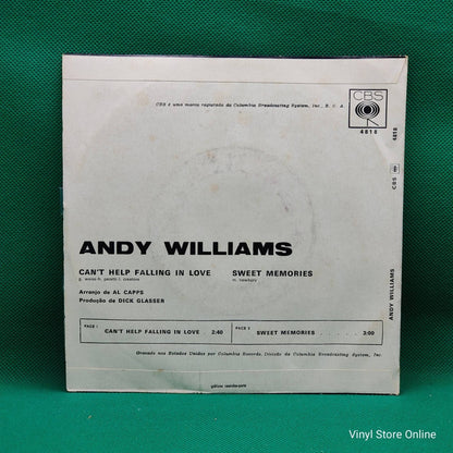 Andy Williams – Can't Help Falling In Love - Vinyl Store Online