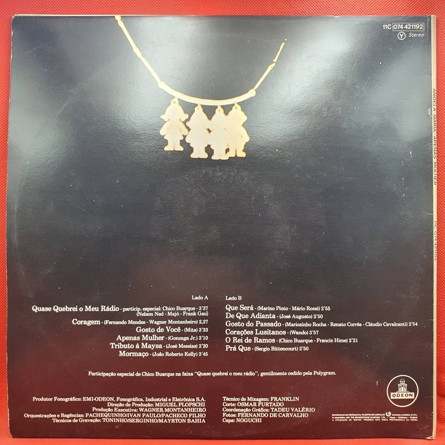 Angela Maria ‎– Apenas Mulher - Vinyl Store Online