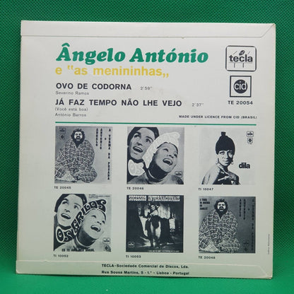 Ângelo Antônio E As Menininhas ‎– Ovo De Codorna - Vinyl Store Online