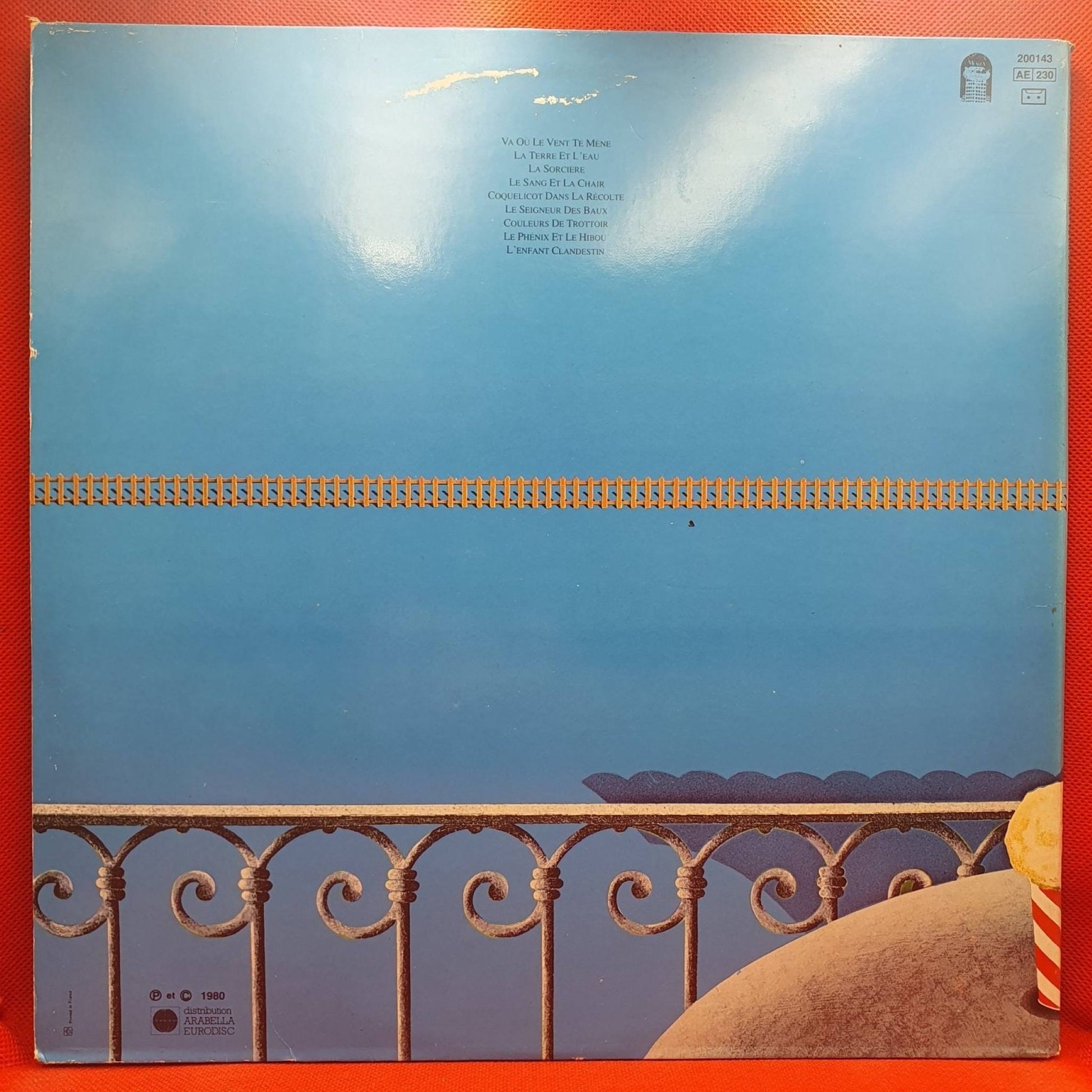 Angelo Branduardi ‎– Va Où Le Vent Te Mène - Vinyl Store Online