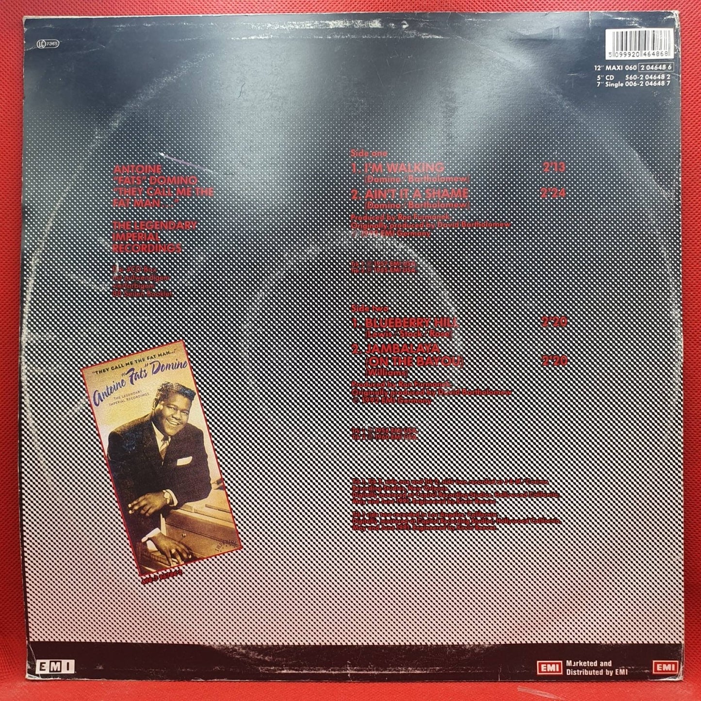 Antoine "Fats" Domino ‎– I'm Walking - Vinyl Store Online