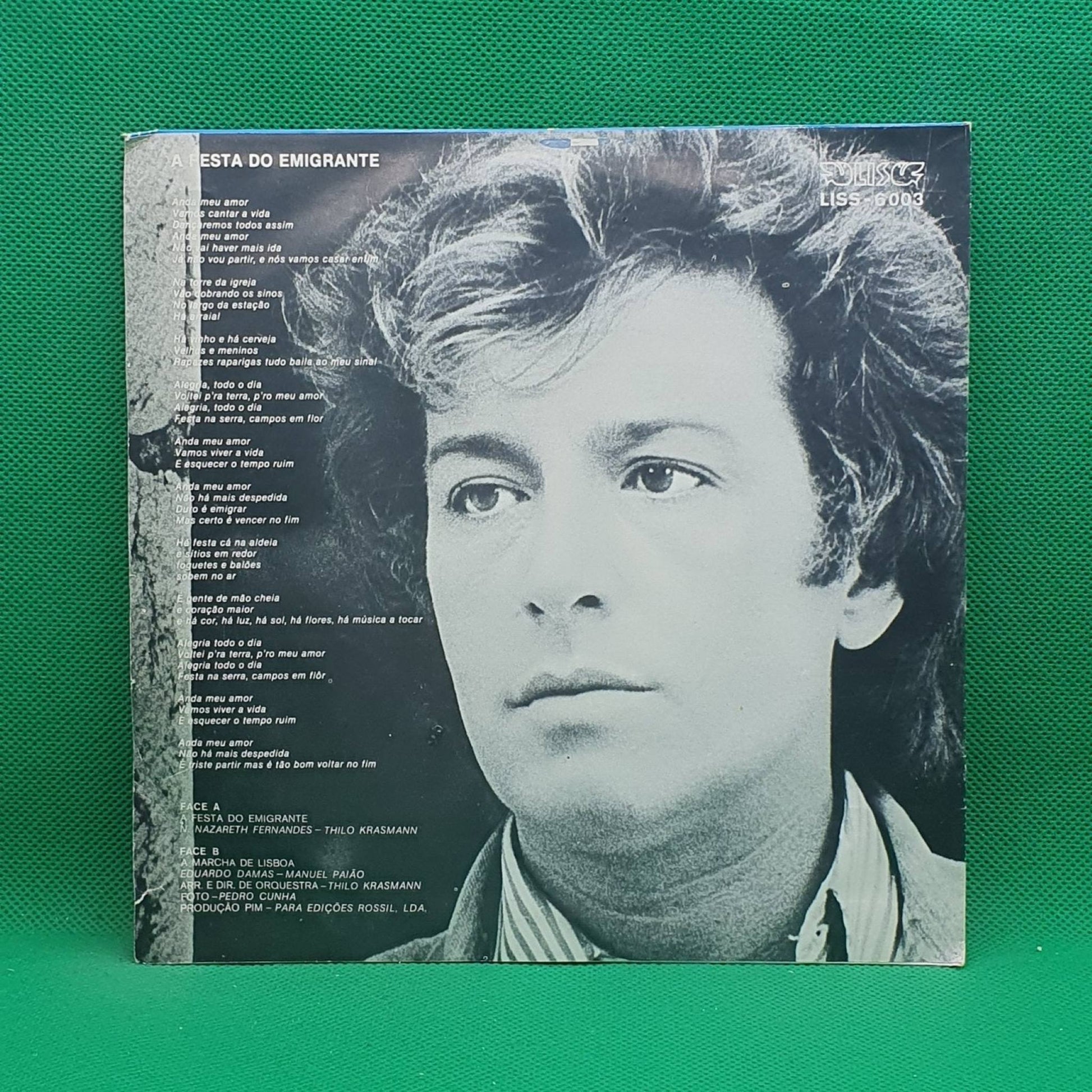 António Calvário ‎– A Festa Do Emigrante - Vinyl Store Online