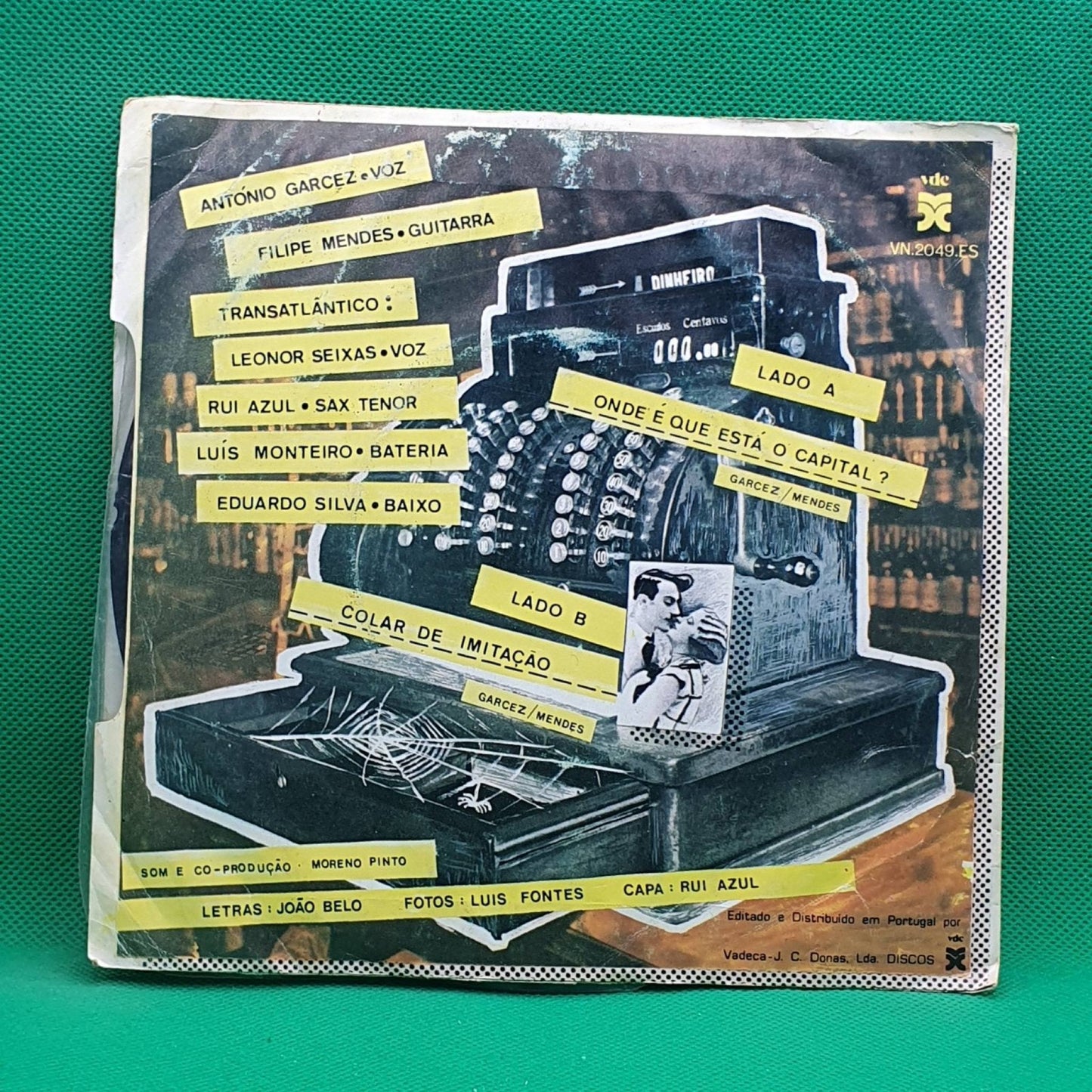 Antonio Garcez, Filipe Mendes e Transatlântico ‎– Onde É Que Está O Capital? - Vinyl Store Online