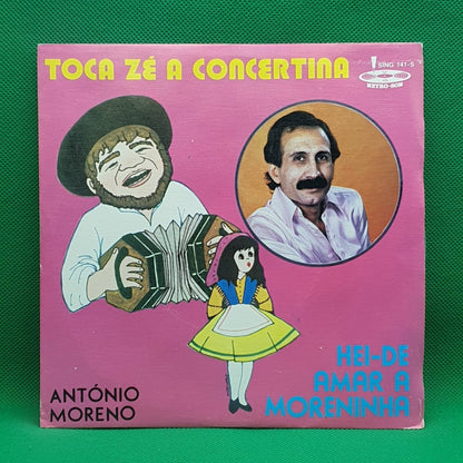 António Moreno ‎– Toca Zé A Concertina - Vinyl Store Online