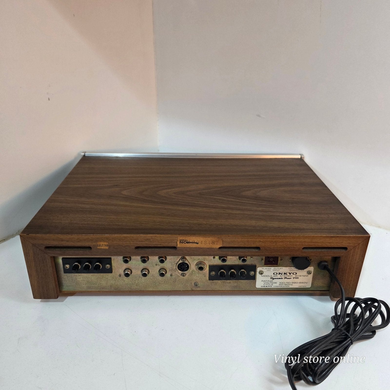 Aparelhagem VINTAGE - ONKYO Dynamic Four 700 - Vinyl Store Online