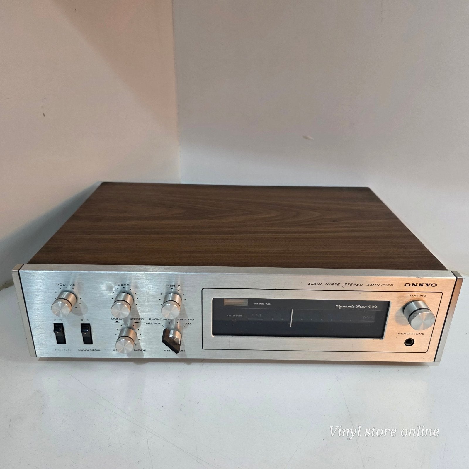 Aparelhagem VINTAGE - ONKYO Dynamic Four 700 - Vinyl Store Online