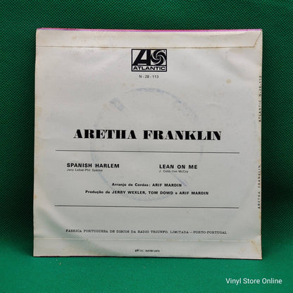 Aretha Franklin ‎– Spanish Harlem / Lean On Me - Vinyl Store Online