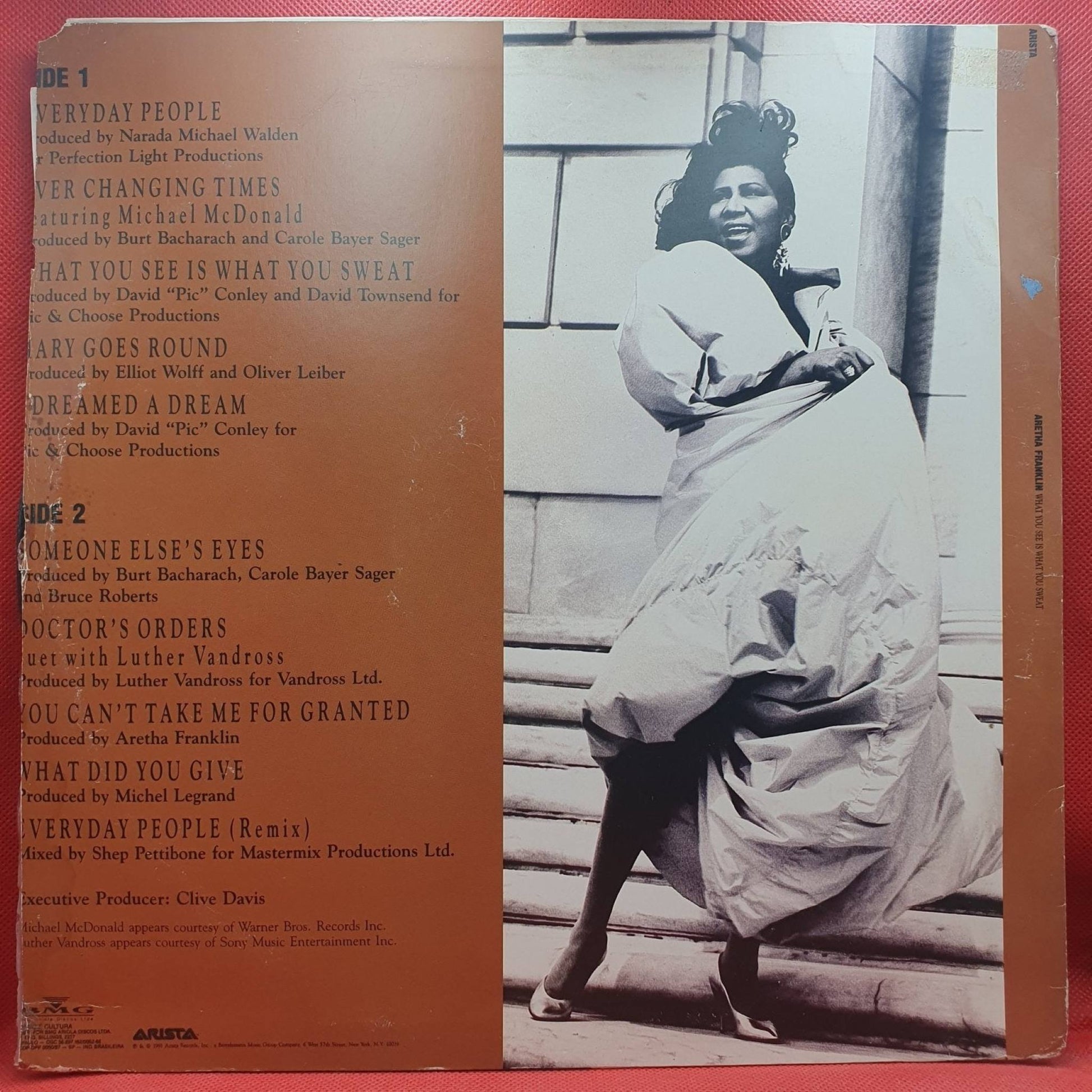 Aretha Franklin ‎– What You See Is What You Sweat - Vinyl Store Online