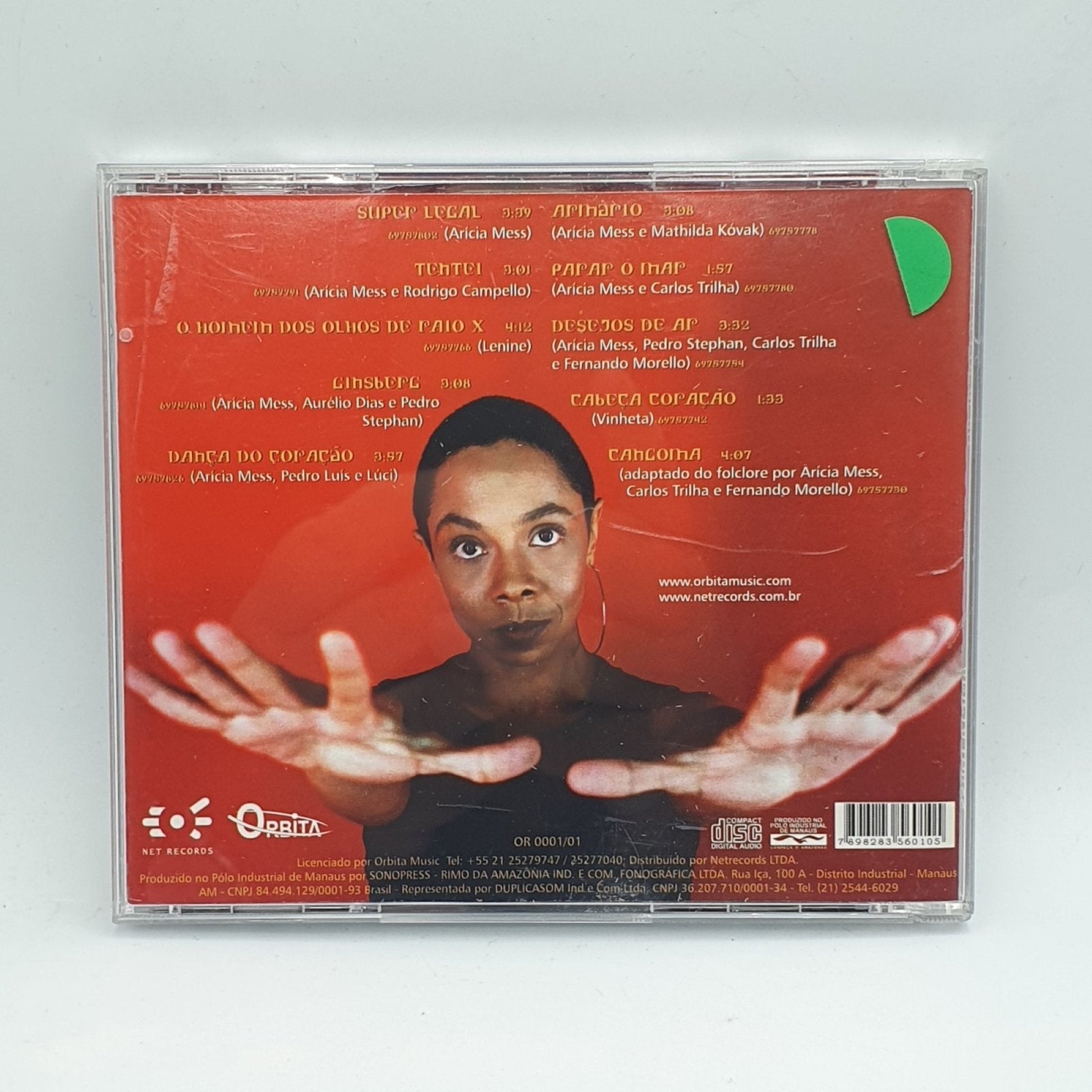 Aricia Mess ‎– Cabeça Coração - Vinyl Store Online