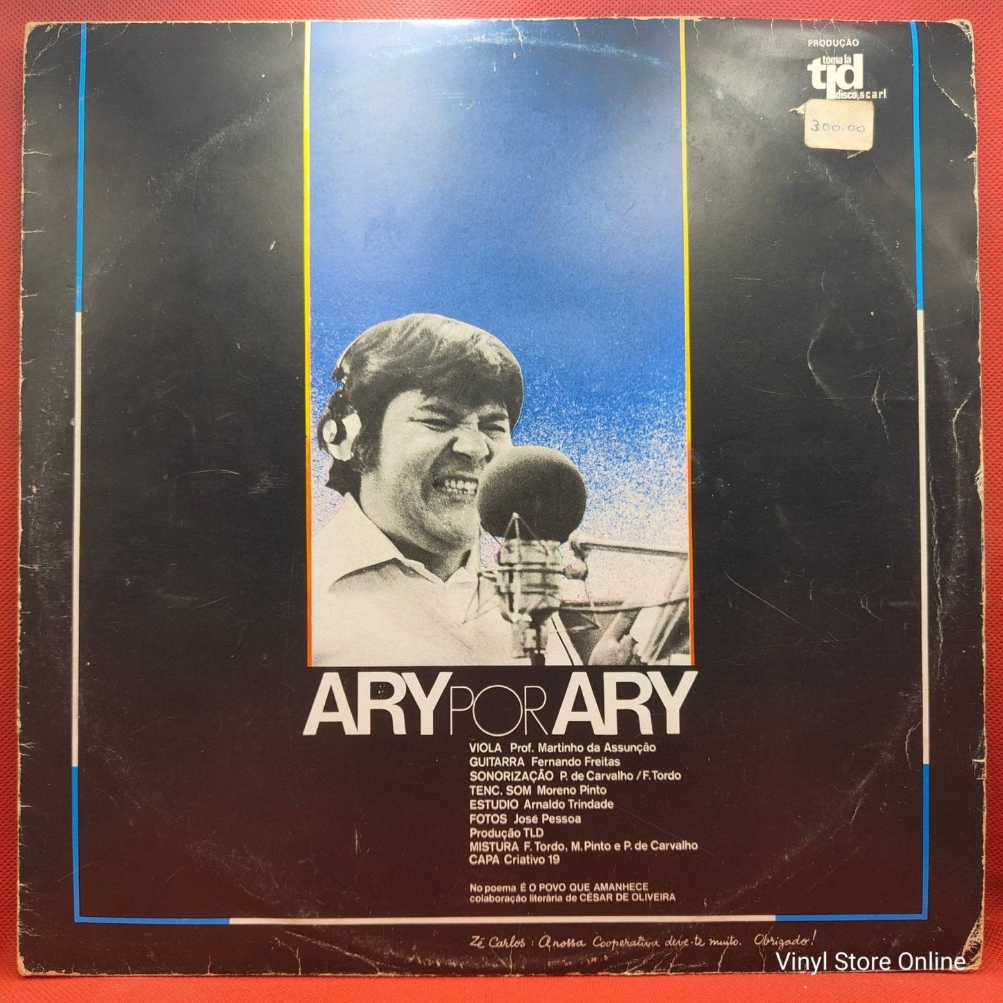 Ary Dos Santos ‎– Ary Por Ary - Vinyl Store Online