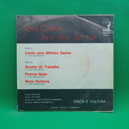 Ary Dos Santos ‎– Llanto para Alfonso Sastre - Vinyl Store Online