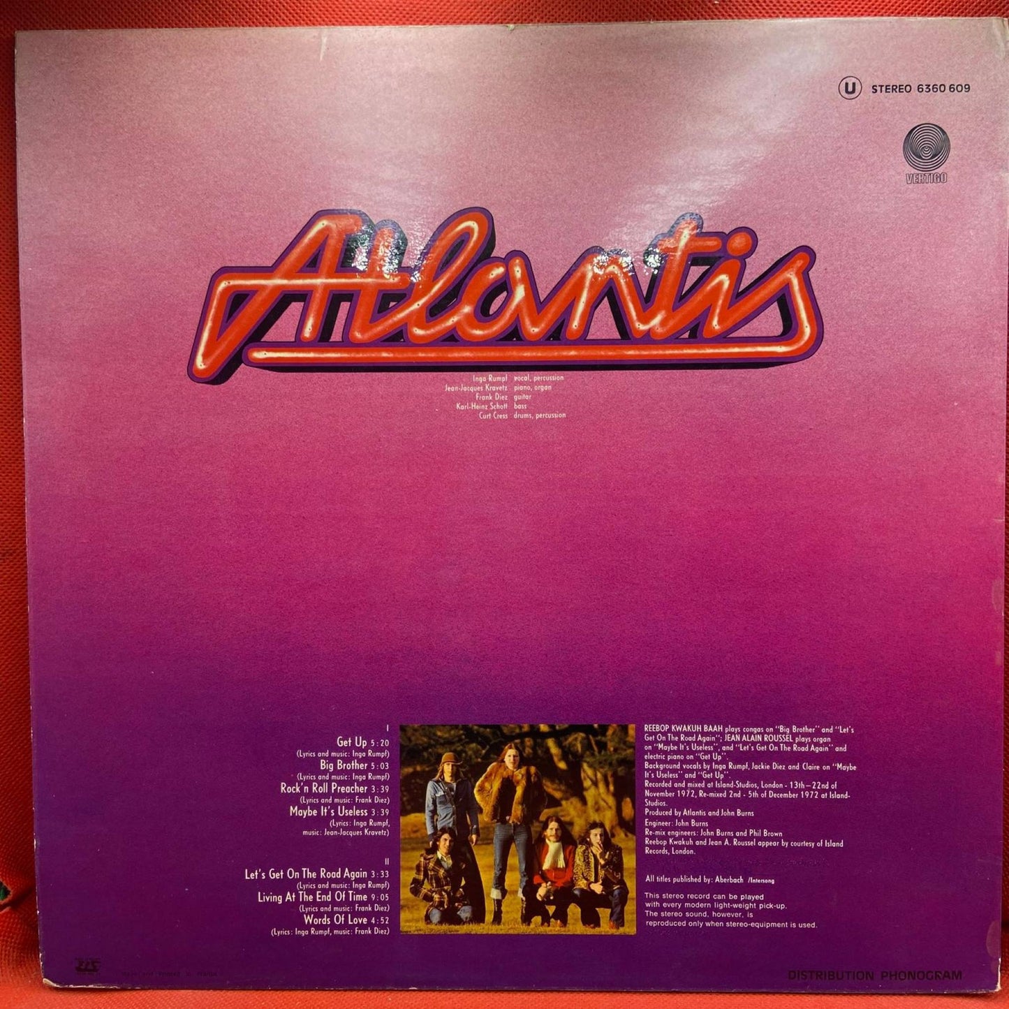 Atlantis (12) ‎– Atlantis - Vinyl Store Online