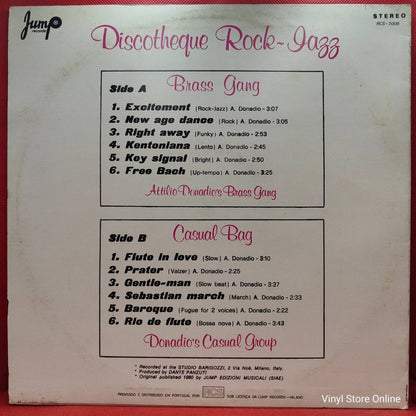 Attilio Donadio's Brass Gang / Donadio's Casual Group ‎– Brass Gang / Casual Bag - Vinyl Store Online
