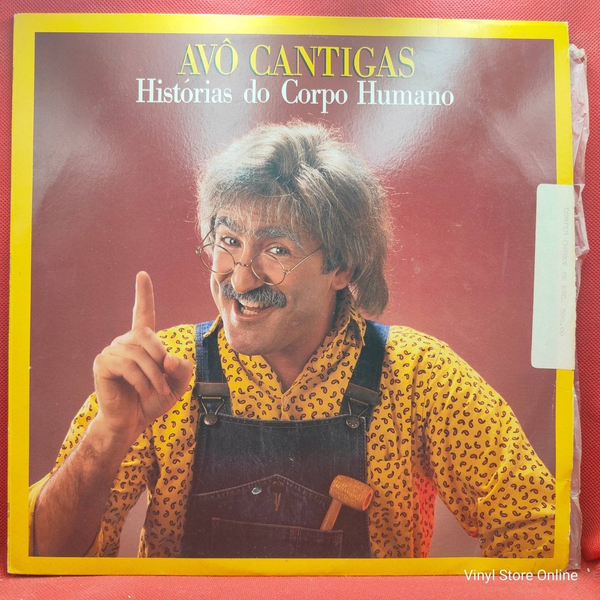 Avô Cantigas ‎– Histórias Do Corpo Humano - Vinyl Store Online