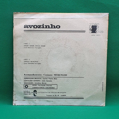Avozinho ‎– Mamã Mamã Divua Diame / Sakeça Mukongo - Vinyl Store Online