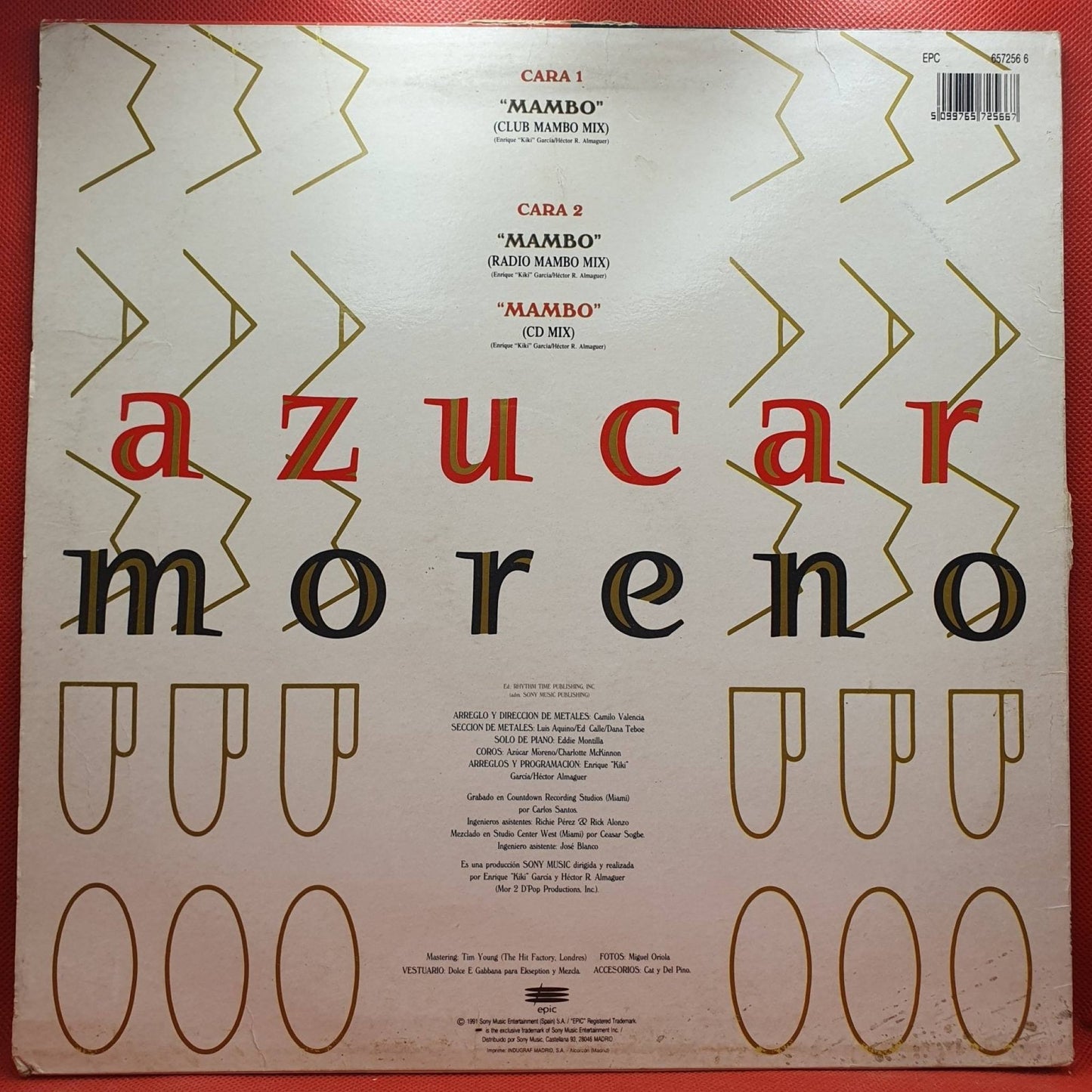 Azucar Moreno ‎– Mambo (Club Mambo Mix) - Vinyl Store Online