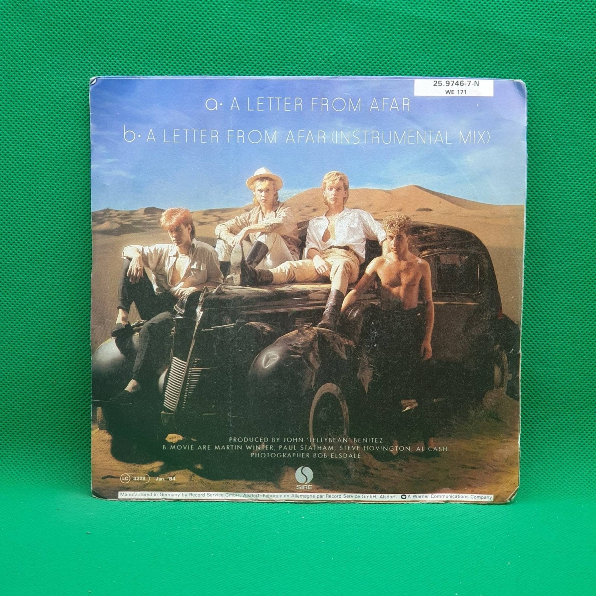 B - Movie ‎– A Letter From Afar - Vinyl Store Online