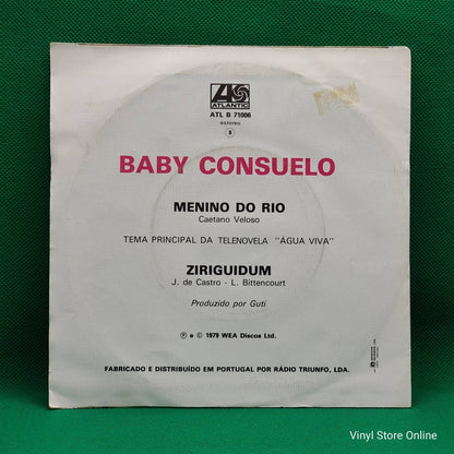 Baby Consuelo ‎– Menino Do Rio - Vinyl Store Online