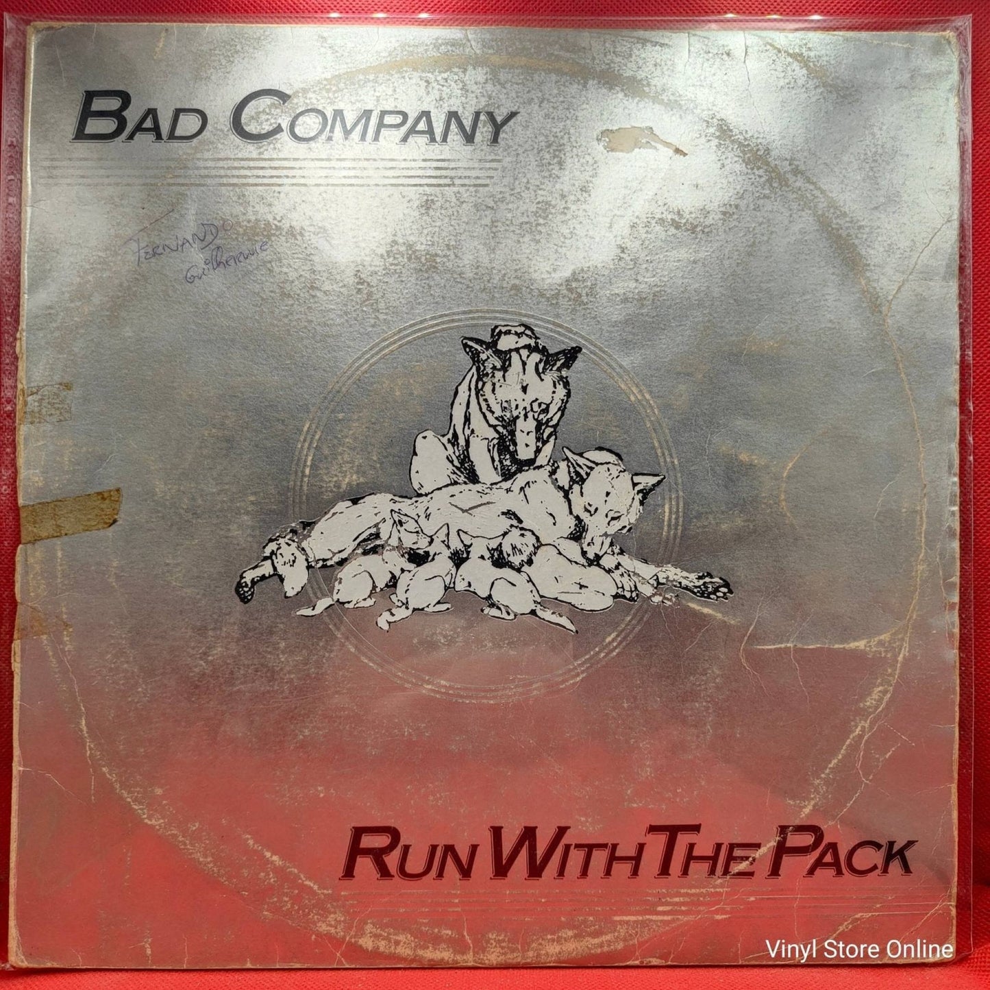 Bad Company ‎– Run With The Pack - Vinyl Store Online