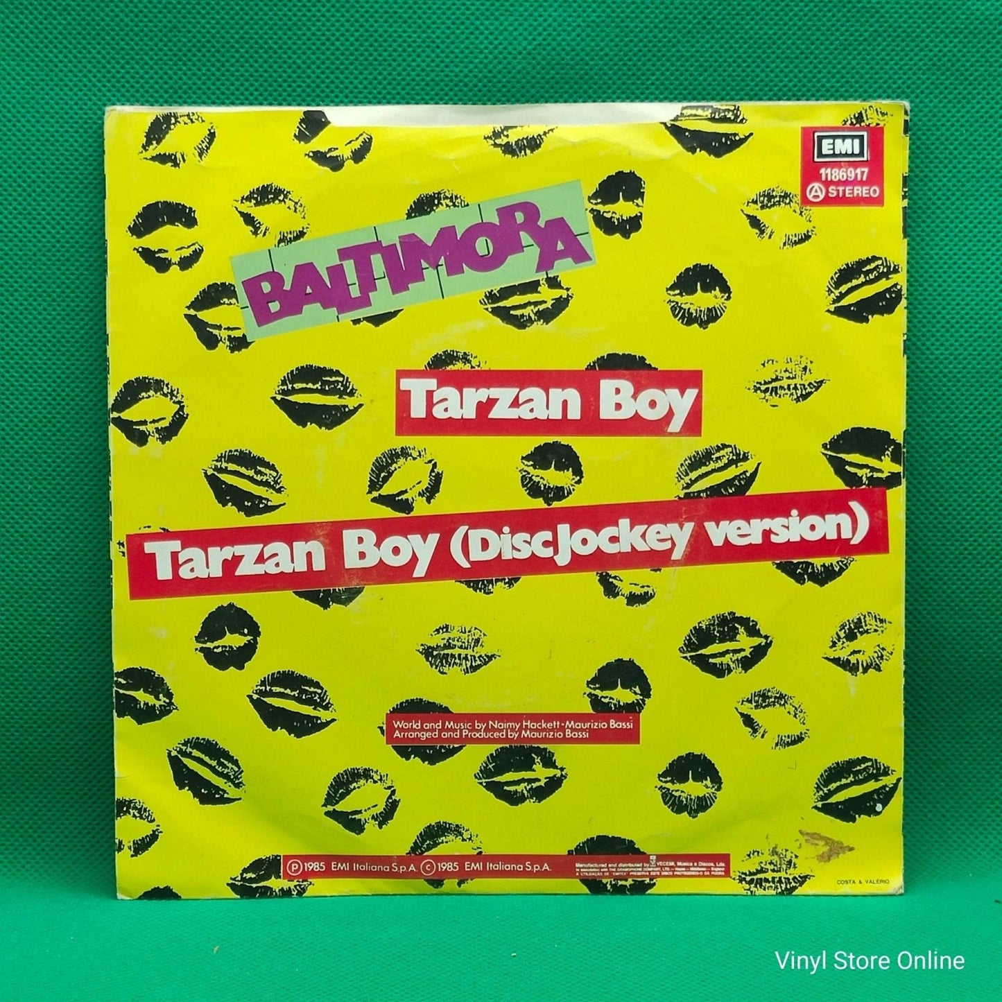 Baltimora ‎– Tarzan Boy - Vinyl Store Online