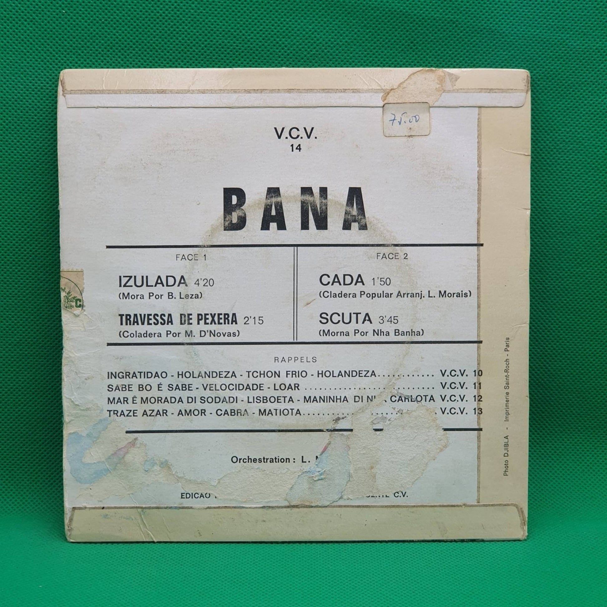 Bana ‎– Bana - Vinyl Store Online