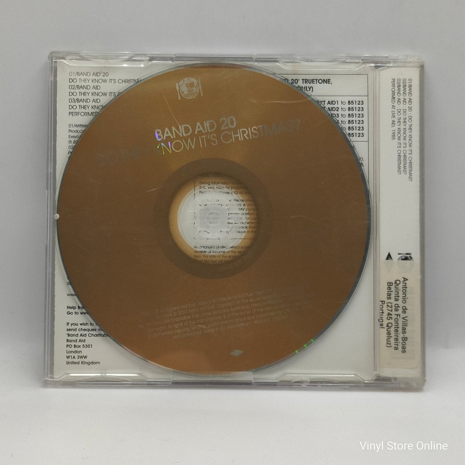 Band Aid 20 ‎– Do They Know It's Christmas? - Vinyl Store Online