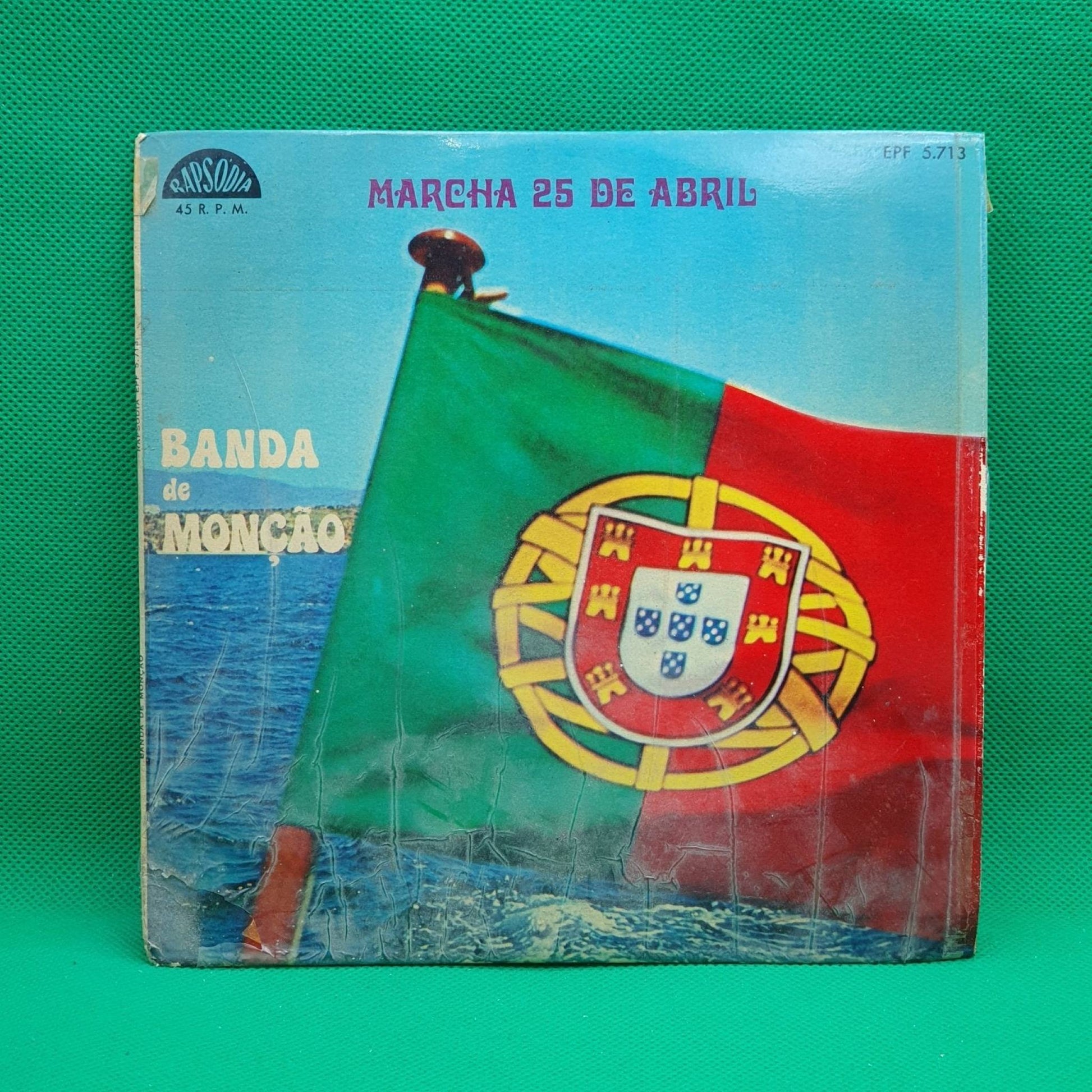 Banda De Monção ‎– Marcha 25 De Abril - Vinyl Store Online
