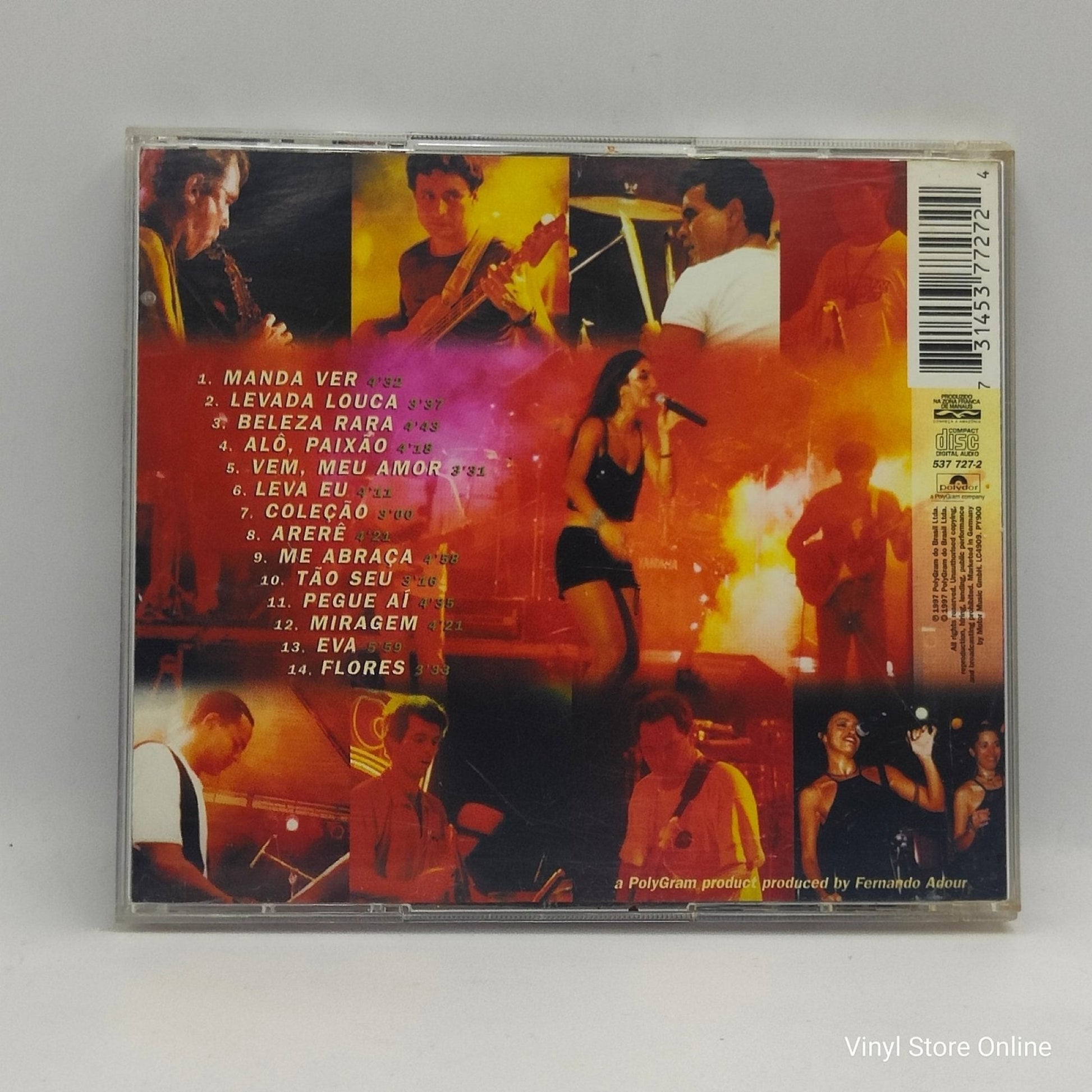 Banda Eva ‎– Ao Vivo - Vinyl Store Online
