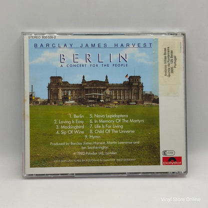 Barclay James Harvest ‎– Berlin - A Concert For The People - Vinyl Store Online