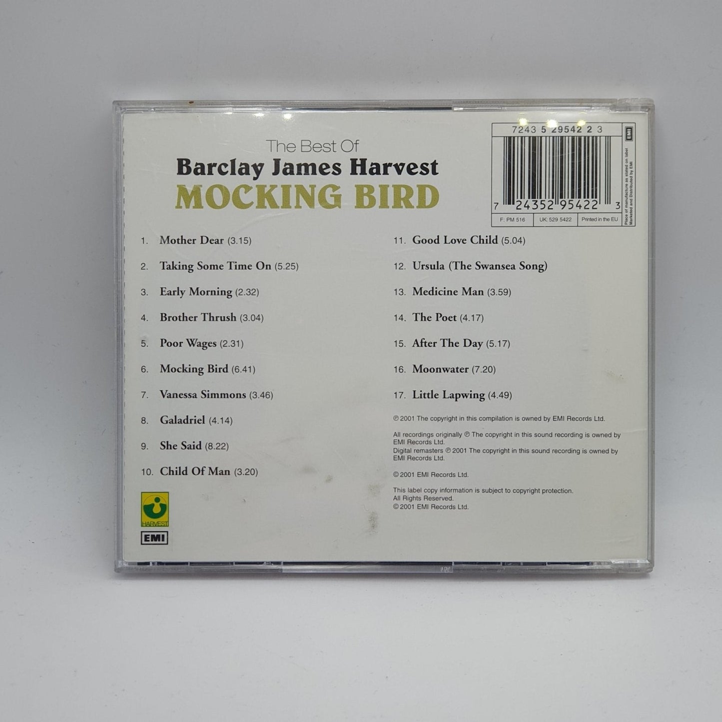Barclay James Harvest ‎– Mocking Bird - The Best Of - Vinyl Store Online