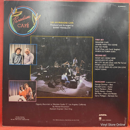 Barry Manilow ‎– 2:00 AM Paradise Cafe - Vinyl Store Online