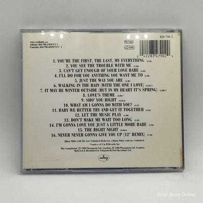 Barry White ‎– The Collection - Vinyl Store Online