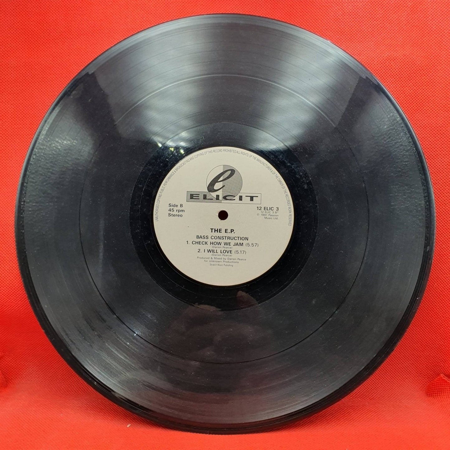 Bass Construction ‎– The E.P. - Vinyl Store Online