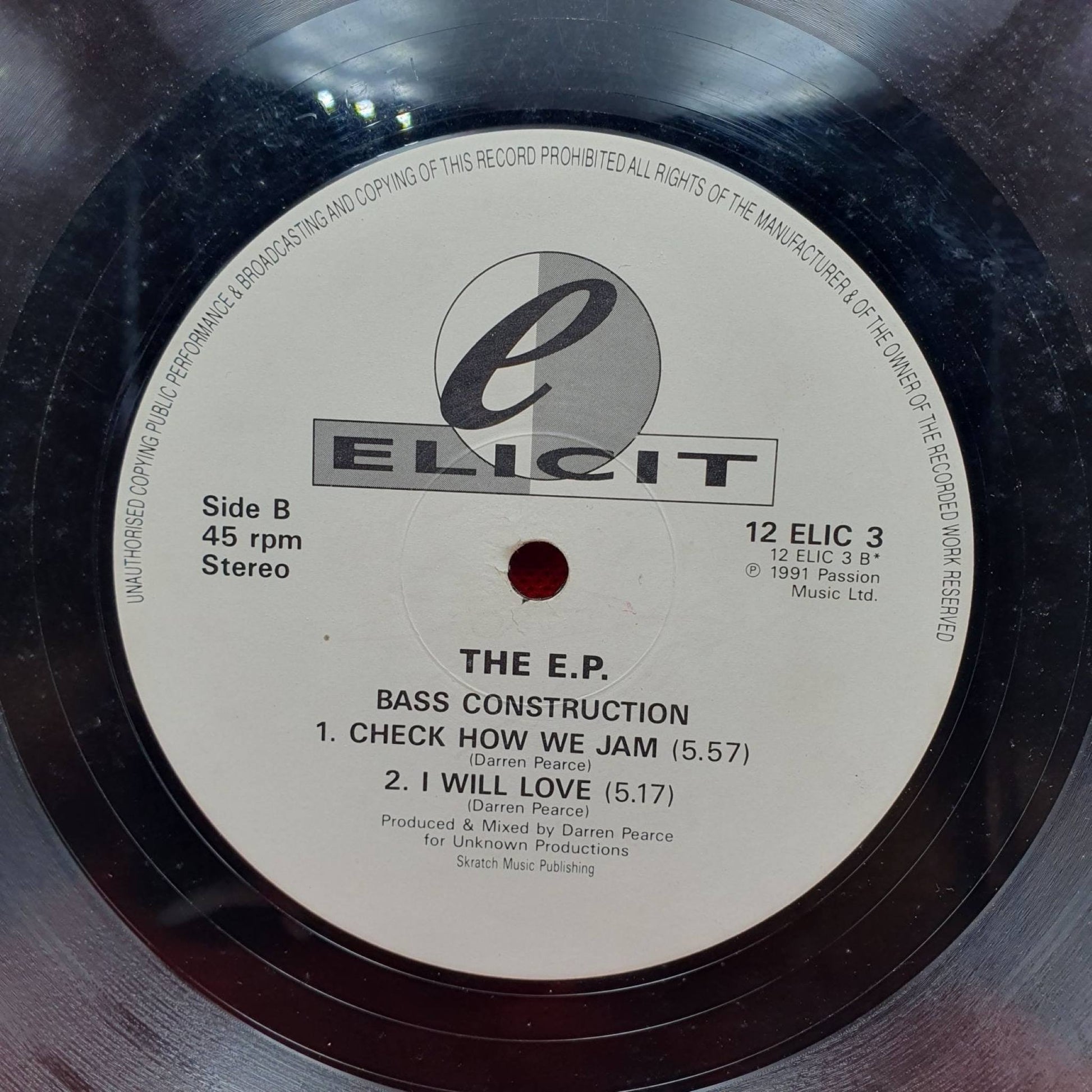 Bass Construction ‎– The E.P. - Vinyl Store Online
