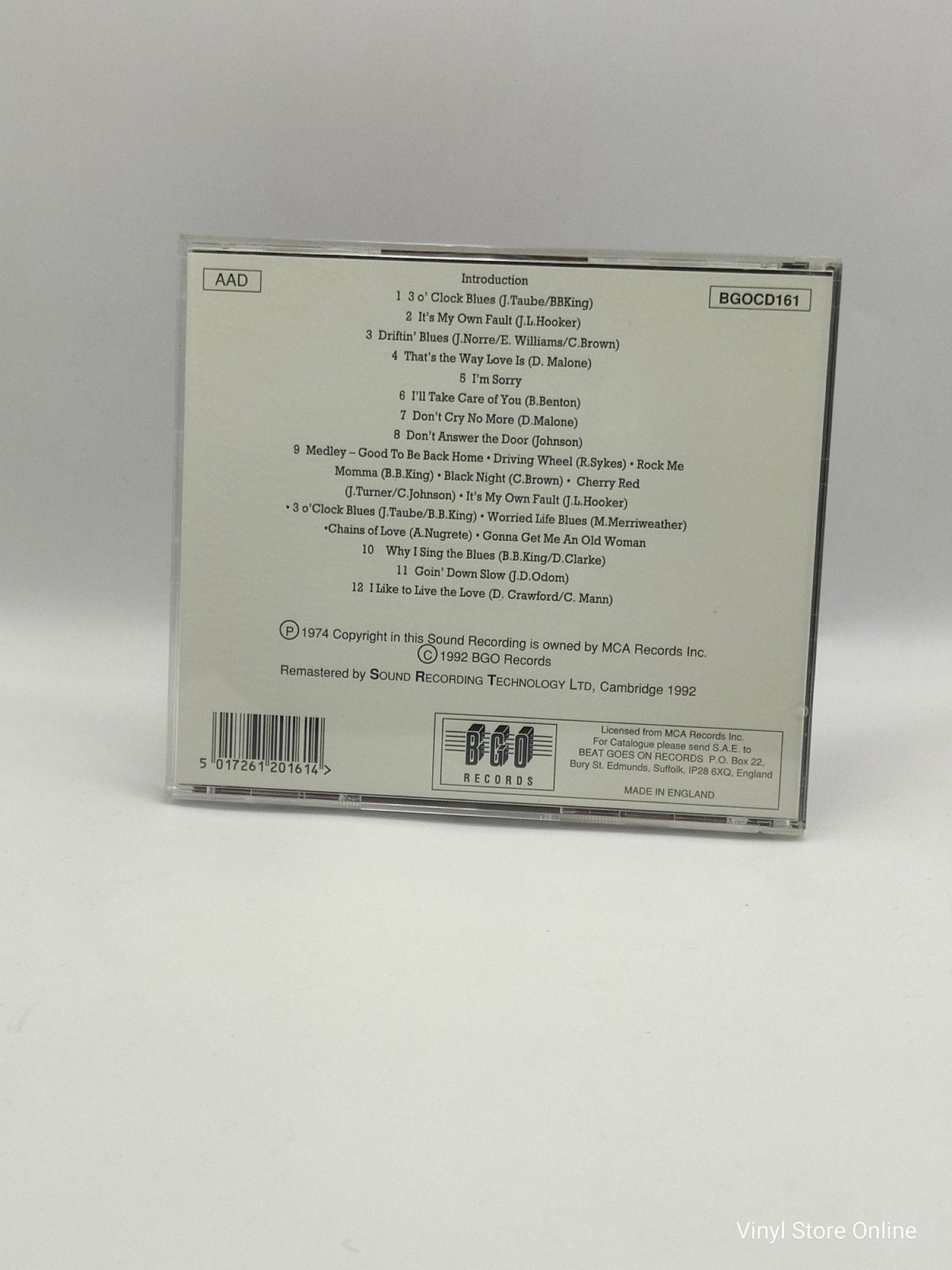 B.B. King & Bobby Bland ‎– Together For The First Time... Live - Vinyl Store Online