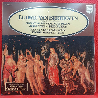 Beethoven , Henryk Szeryng, Ingrid Haebler ‎– Sonatas De Violino E Piano "Kreutzer" "Primavera" - Vinyl Store Online