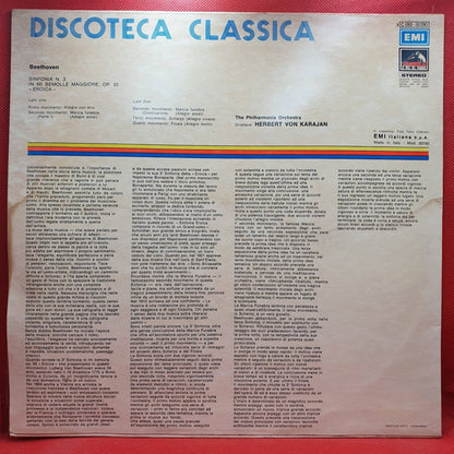 Beethoven, Herbert von Karajan ‎– Sinfonia N. 3 «Eroica» - Vinyl Store Online
