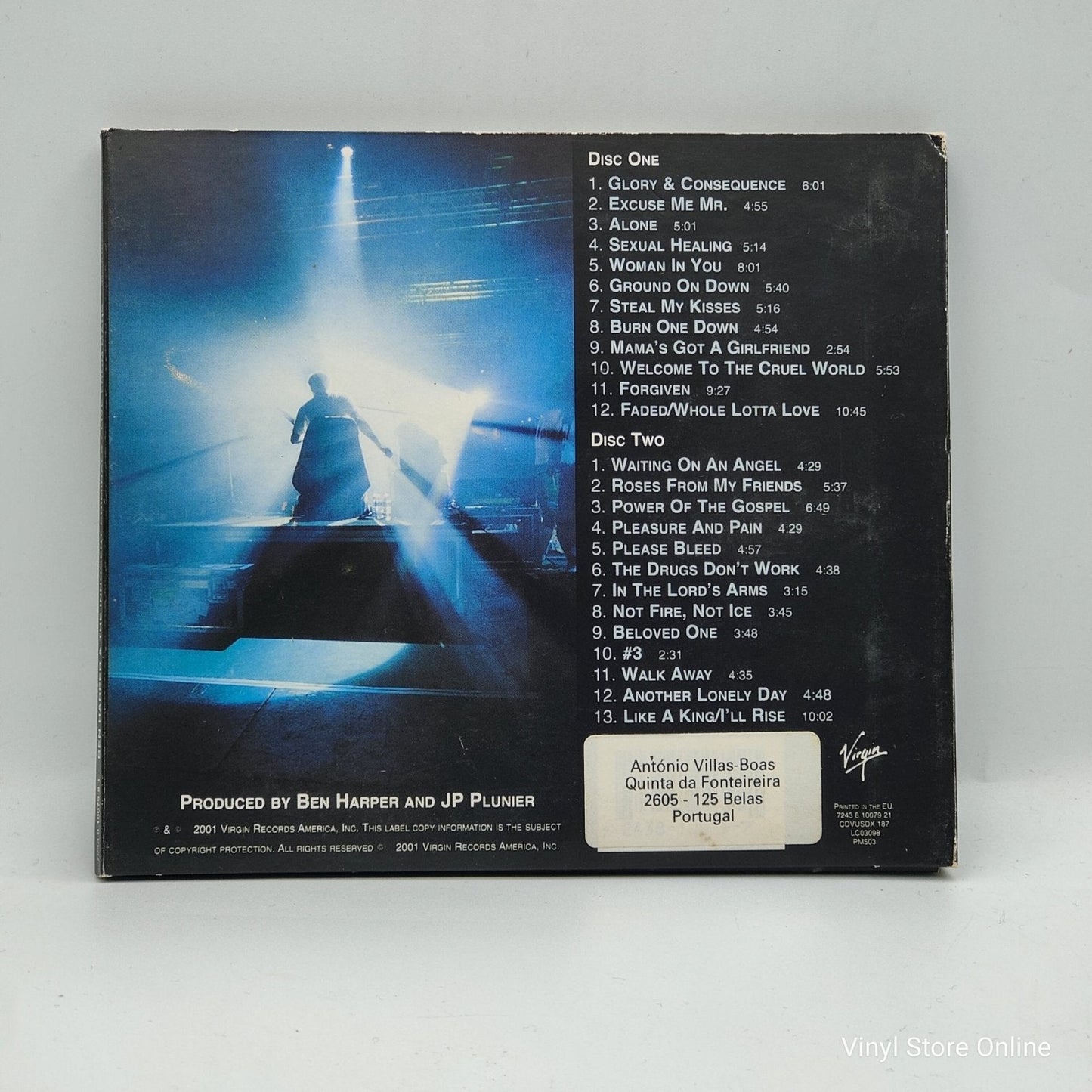 Ben Harper & The Innocent Criminals ‎– Live From Mars - Vinyl Store Online