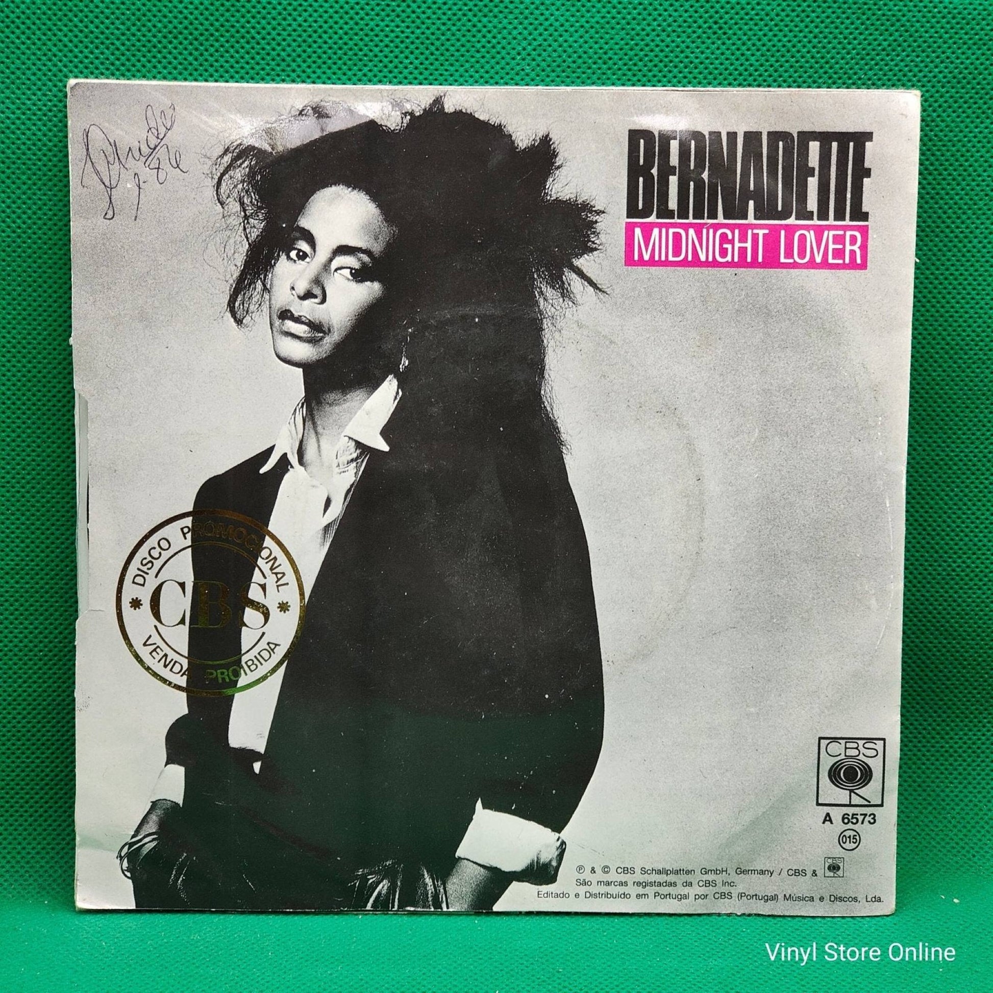 Bernadette ‎– Midnight Lover - Vinyl Store Online