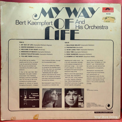 Bert Kaempfert And His Orchestra ‎– My Way Of Life - Vinyl Store Online