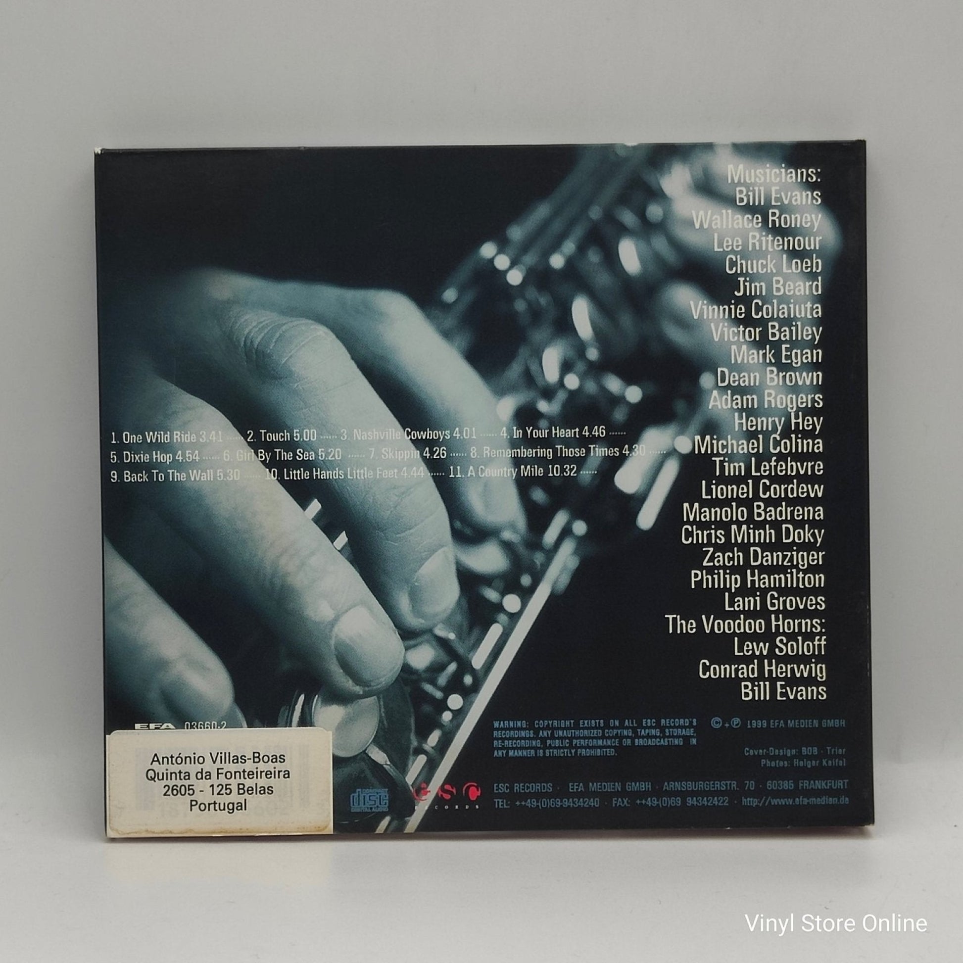 Bill Evans ‎– Touch - Vinyl Store Online