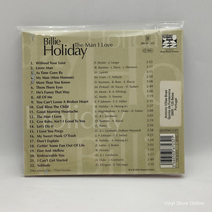 Billie Holiday ‎– The Man I Love - Vinyl Store Online