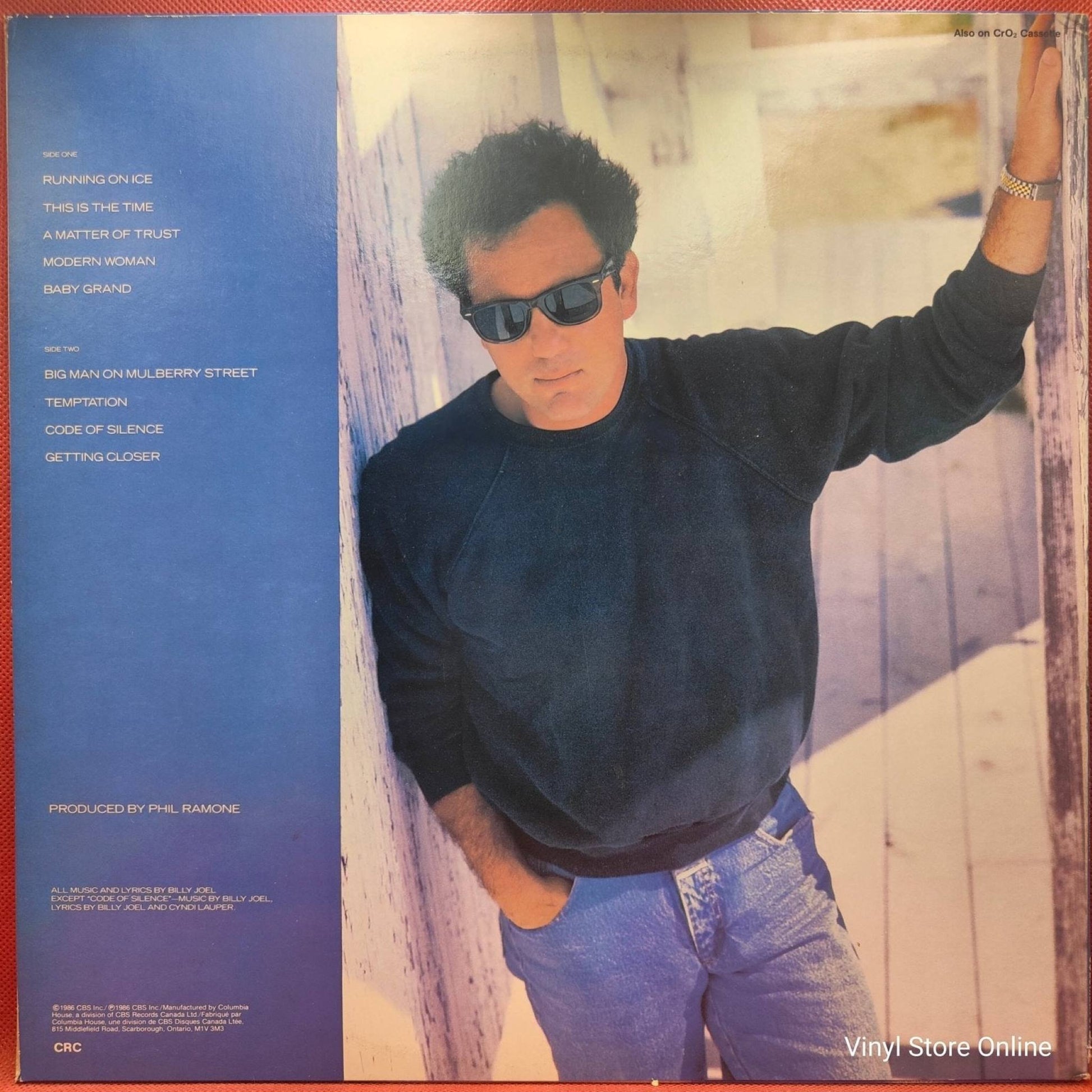 Billy Joel ‎– The Bridge - Vinyl Store Online