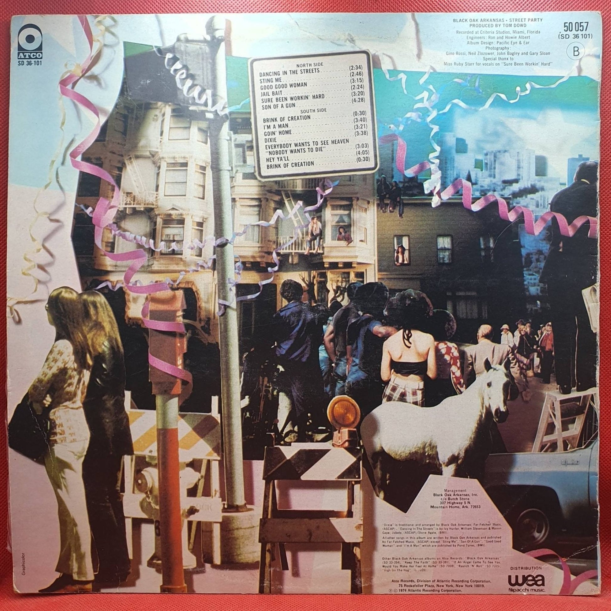 Black Oak Arkansas ‎– Street Party - Vinyl Store Online